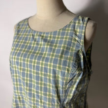 Load image into Gallery viewer, Sarah Plaid Cotton Country Dress Medium