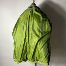 Load image into Gallery viewer, Kelly Spring Green Quilted Suede Jacket Medium
