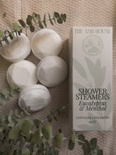 Load image into Gallery viewer, Shower Steamers Eucalyptus & Menthol 5-Pack