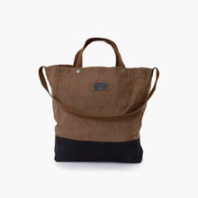 Load image into Gallery viewer, Barebones Neelum Waxed Canvas Tote