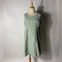 Load image into Gallery viewer, Sarah Plaid Cotton Country Dress Medium