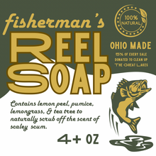 Load image into Gallery viewer, Reel Soap Fisherman’s Scrub Bar