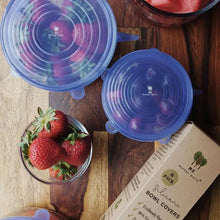 Load image into Gallery viewer, Silicone Bowl Covers 6-Pack