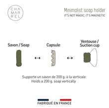 Load image into Gallery viewer, French Minimalist Magnetic Soap Dish