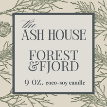 Load image into Gallery viewer, Forest &amp; Fjord Coco-Soy Candle

