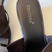 Load image into Gallery viewer, 90s Y2K Contessa Strappy Slip On Sandals with Wedge 8
