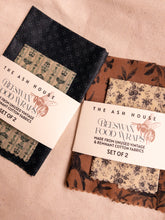 Load image into Gallery viewer, Beeswax Reusable Food Wraps
