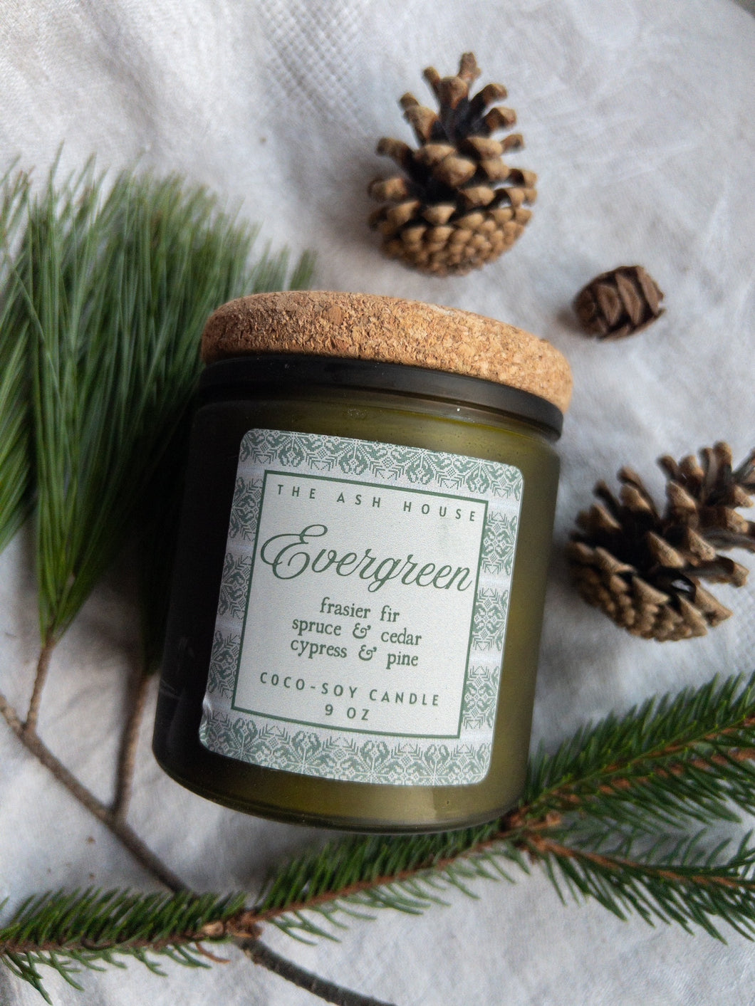 Evergreen Holiday Coco-Soy Candle