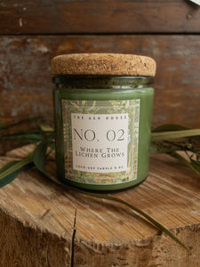 No. 02: Where the Lichen Growns Home Fragrance Collection