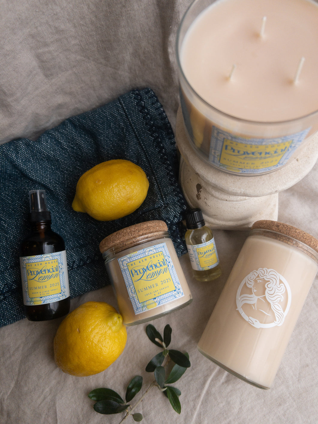 Provencial Lemon Summer Collection 2025 Home Fragrance Collection