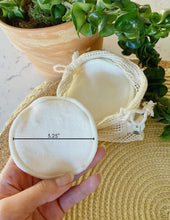 Load image into Gallery viewer, Reusable Hemp Cotton Makeup Rounds 10-Pack

