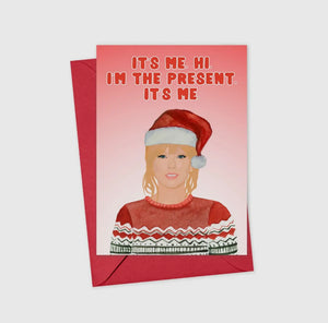 Taylor Swift Greeting Card