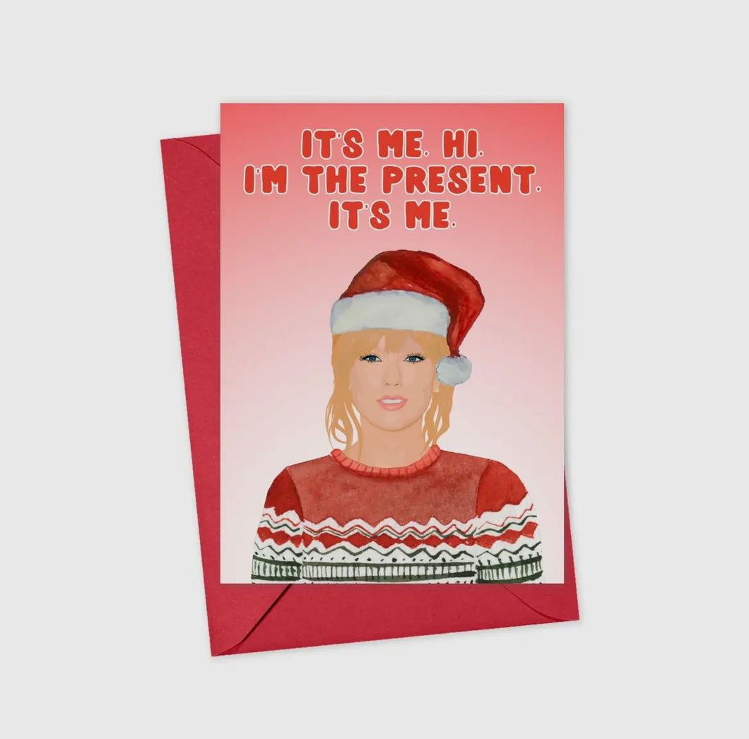 Taylor Swift Greeting Card