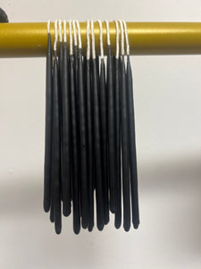 Hand-Dipped Beeswax Birthday Taper Candles