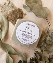 Load image into Gallery viewer, Spa Dead Sea Mud Tea Tree, Eucalyptus &amp; Mint Signature Handcrafted Palm Oil Free Soap
