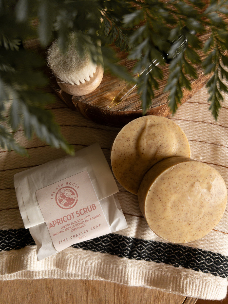Apricot Scrub Luxury Face Palm Free Soap – The Ash House