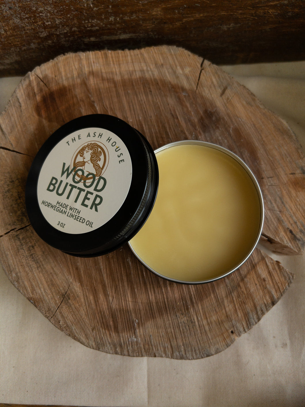 Wood Butter with Norwegian Linseed