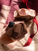 Load image into Gallery viewer, Cherry Almond Valentine Soap
