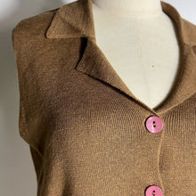 Load image into Gallery viewer, Rachel Fine Wool Collared Tunic Cardigan
