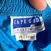 Load image into Gallery viewer, VINTAGE 80s Electric Blue Cape Cod Sportswear Lightweight Pull on Swishy Pants large
