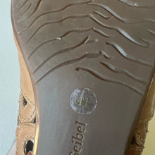 Load image into Gallery viewer, JOSEF SEIBEL European Comfort Laser Cut Leather Oxford Tan size 41/10
