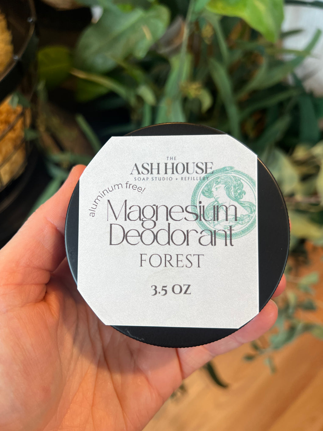 Magnesium Solid Deodorant Bar Aluminum Free (ea)