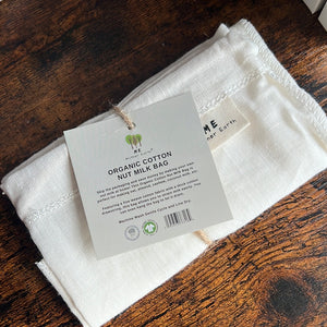 Organic Cotton Nut Milk Bag