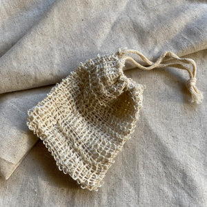 Sisal Exfoliating Soap Saver Pouch